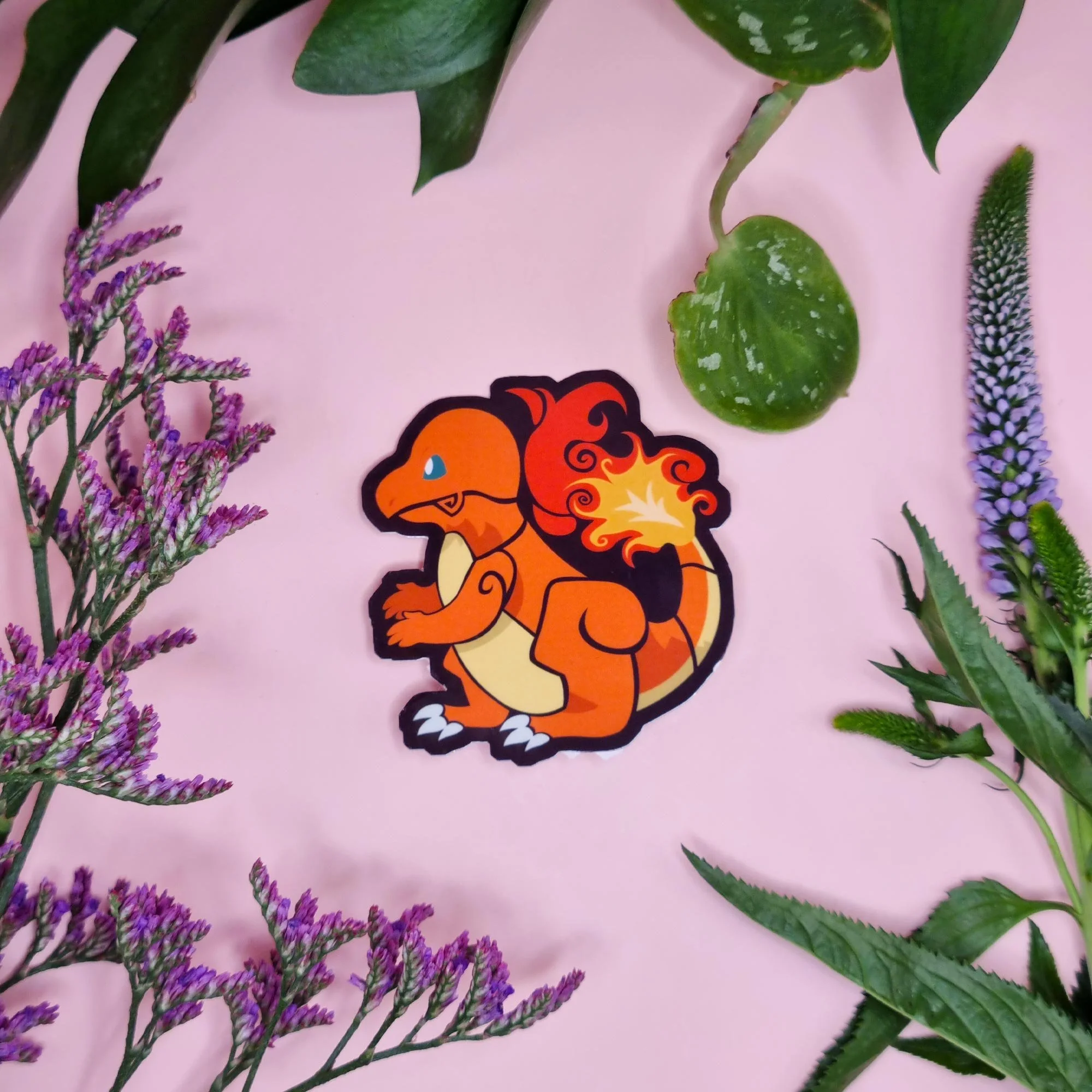 Fire Lizard Sticker