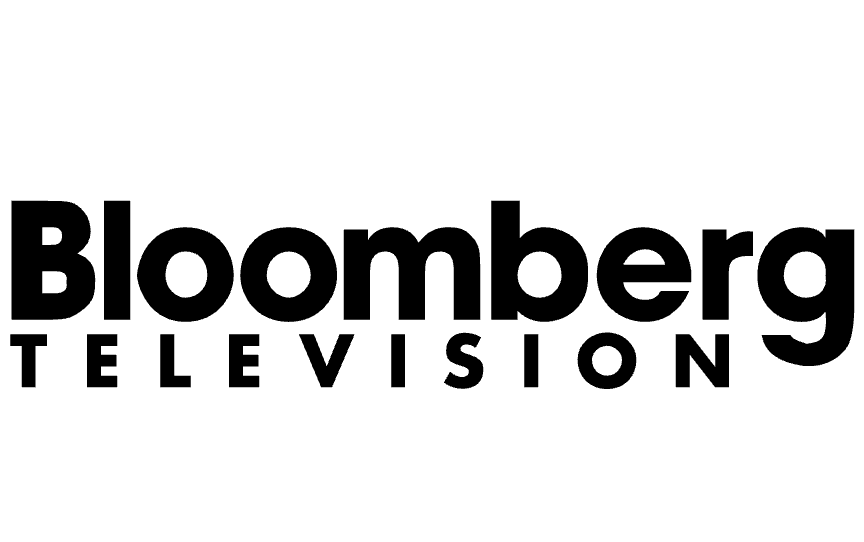 Bloomberg Television logo in black text on a white background.