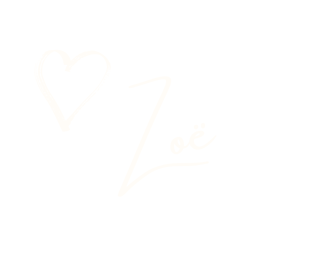 White handwritten text and heart on black background saying 'je t'aime'.