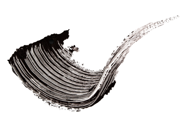 A curved, brushed stroke of metallic silver paint on a black background. Zoë Kettel, English-speaking makeup artist, hair stylist, and wig specialist based in Paris — available for film, TV, theatre, bridal, and men's grooming