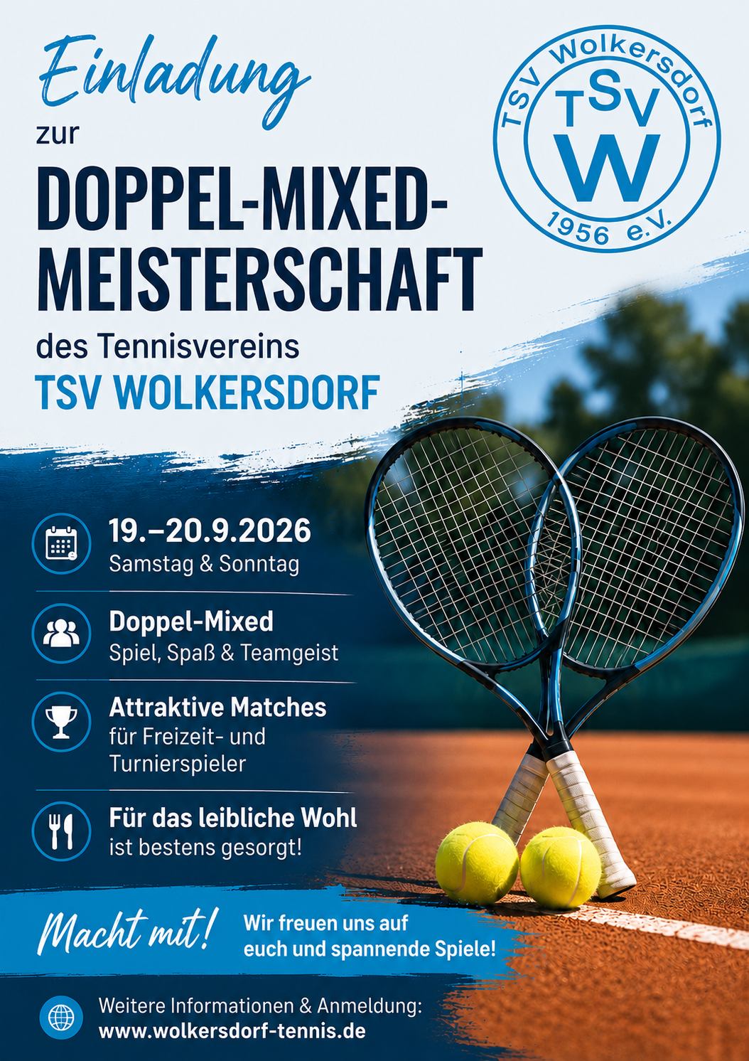 MIXED-DOPPEL-Meisterschaften 19.-20.9.