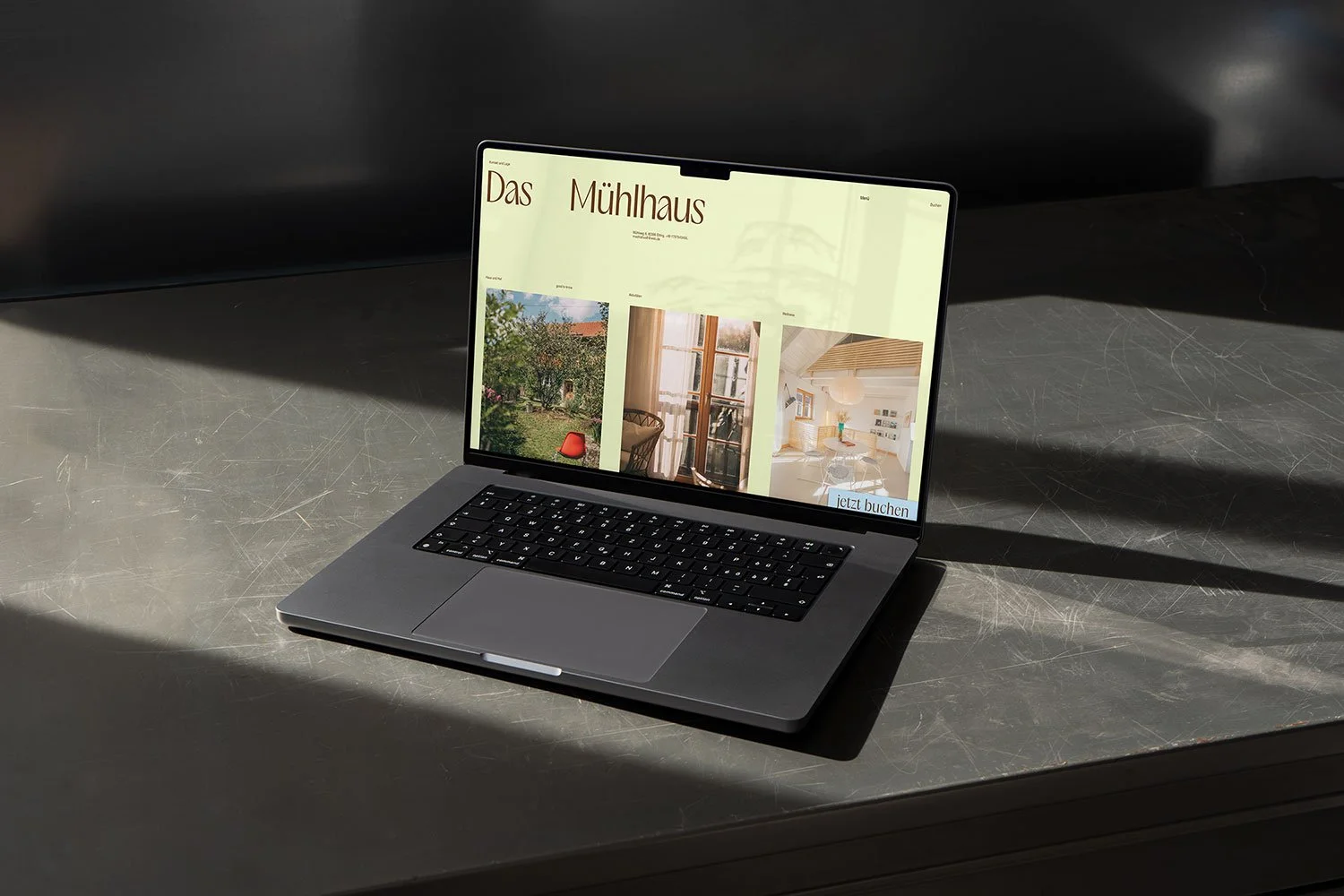 Website design and Branding project by graphic designer Alina Seelmäcker