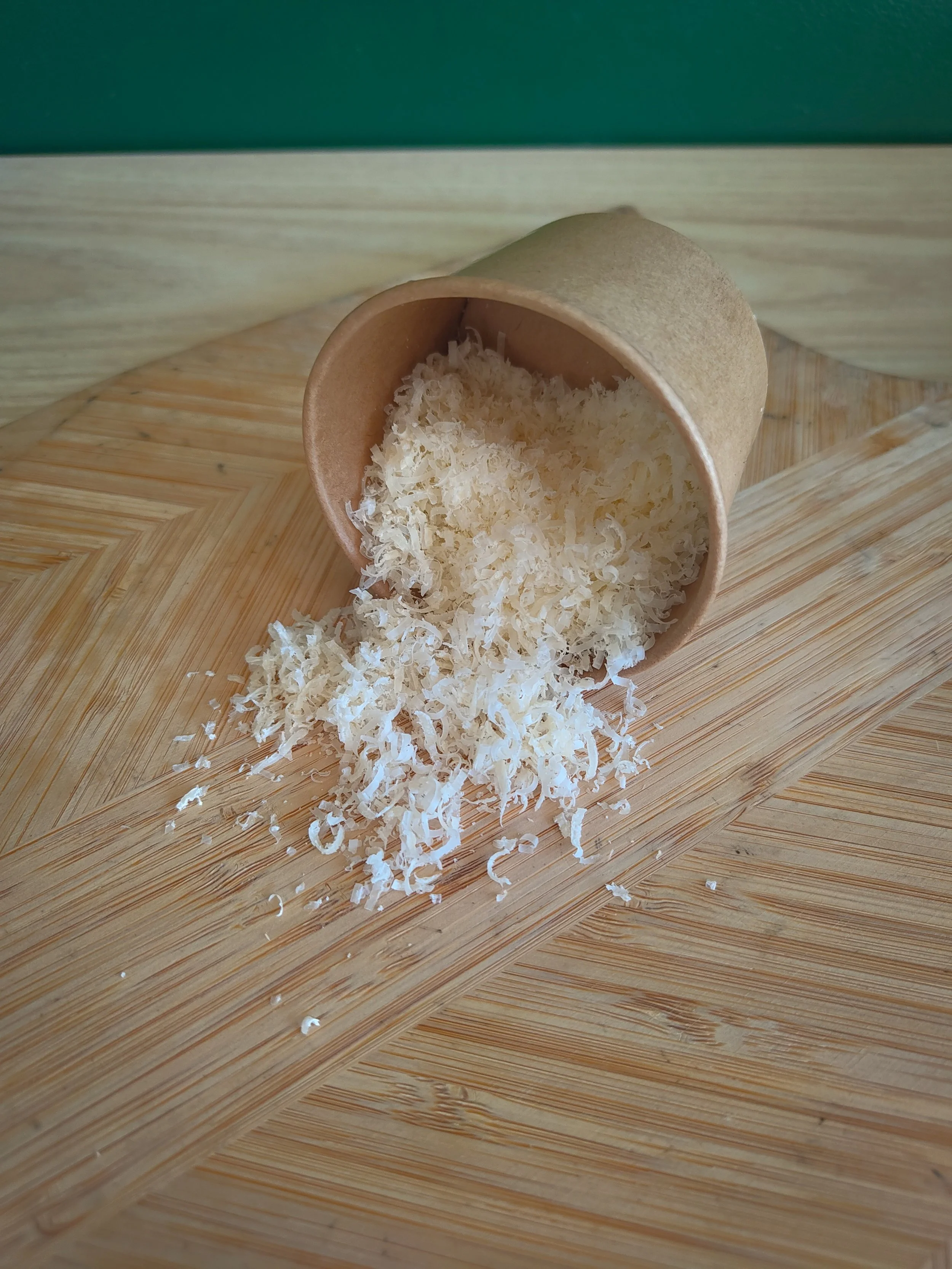 Parmesan (enough for 2 pizzas)