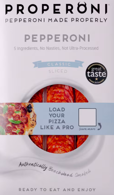 Pepperoni (enough for 2 pizzas)