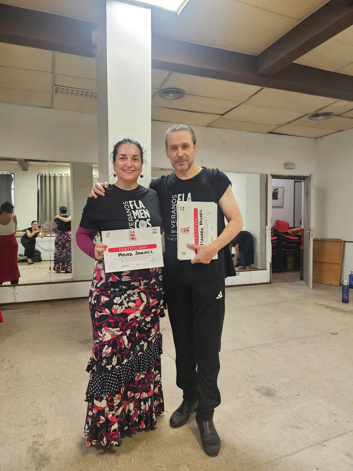 Maika with Alfonso Losa