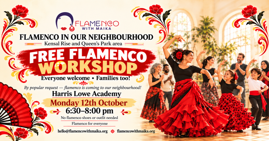 Free Flamenco Workshop — Kensal Rise & Queen’s Park