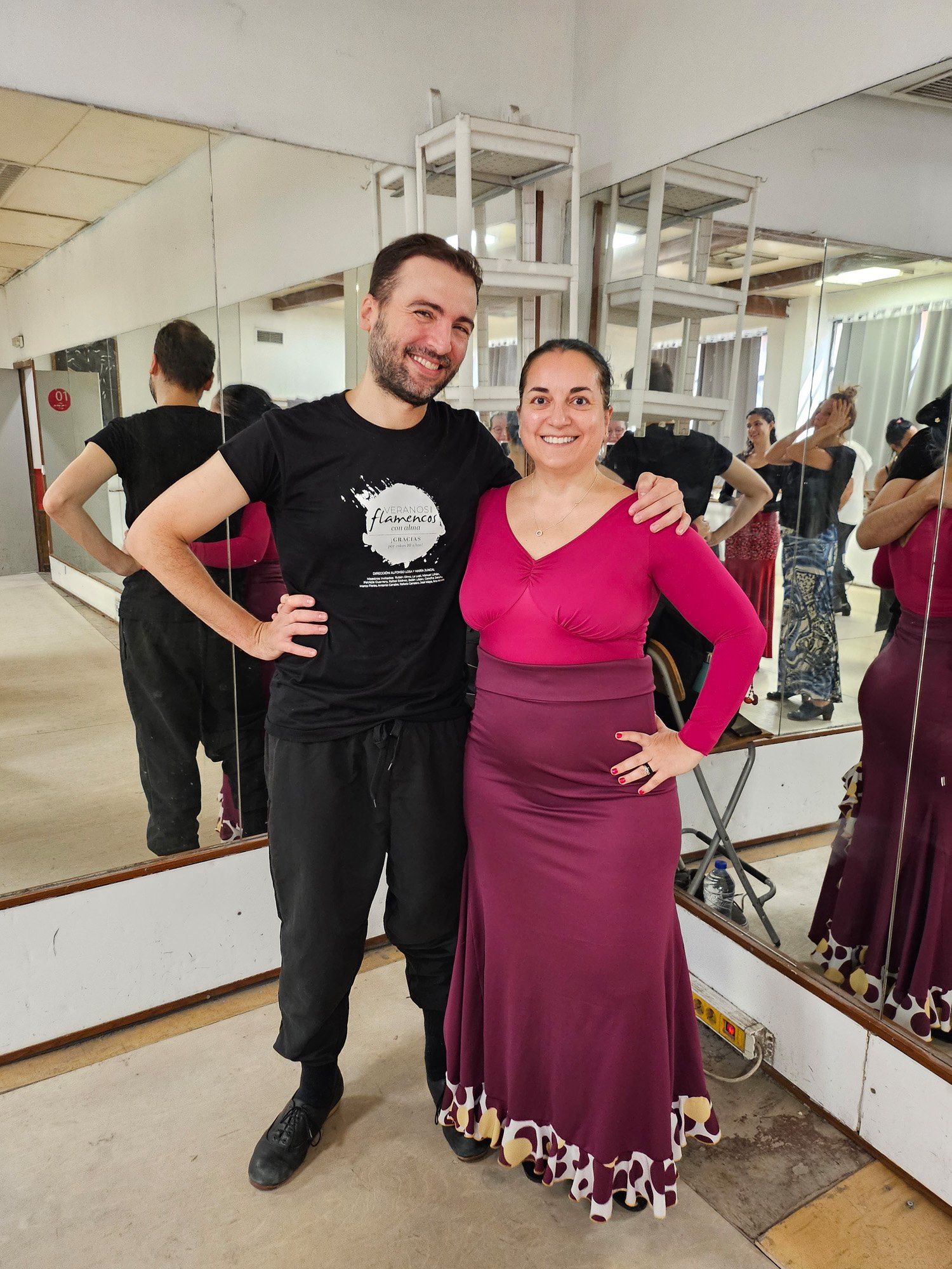 Maika with Marco Flores