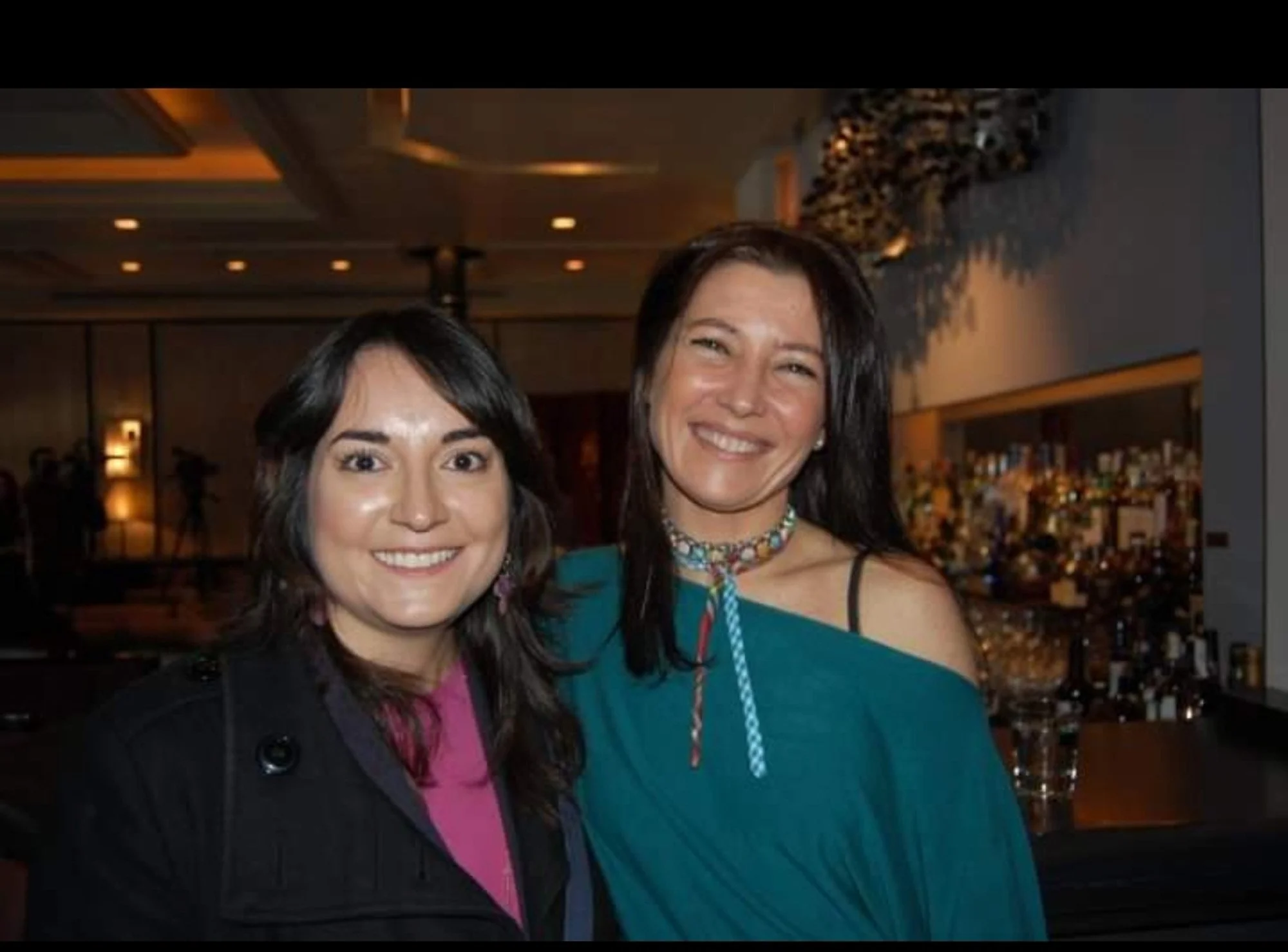 Maika con Sara Baras