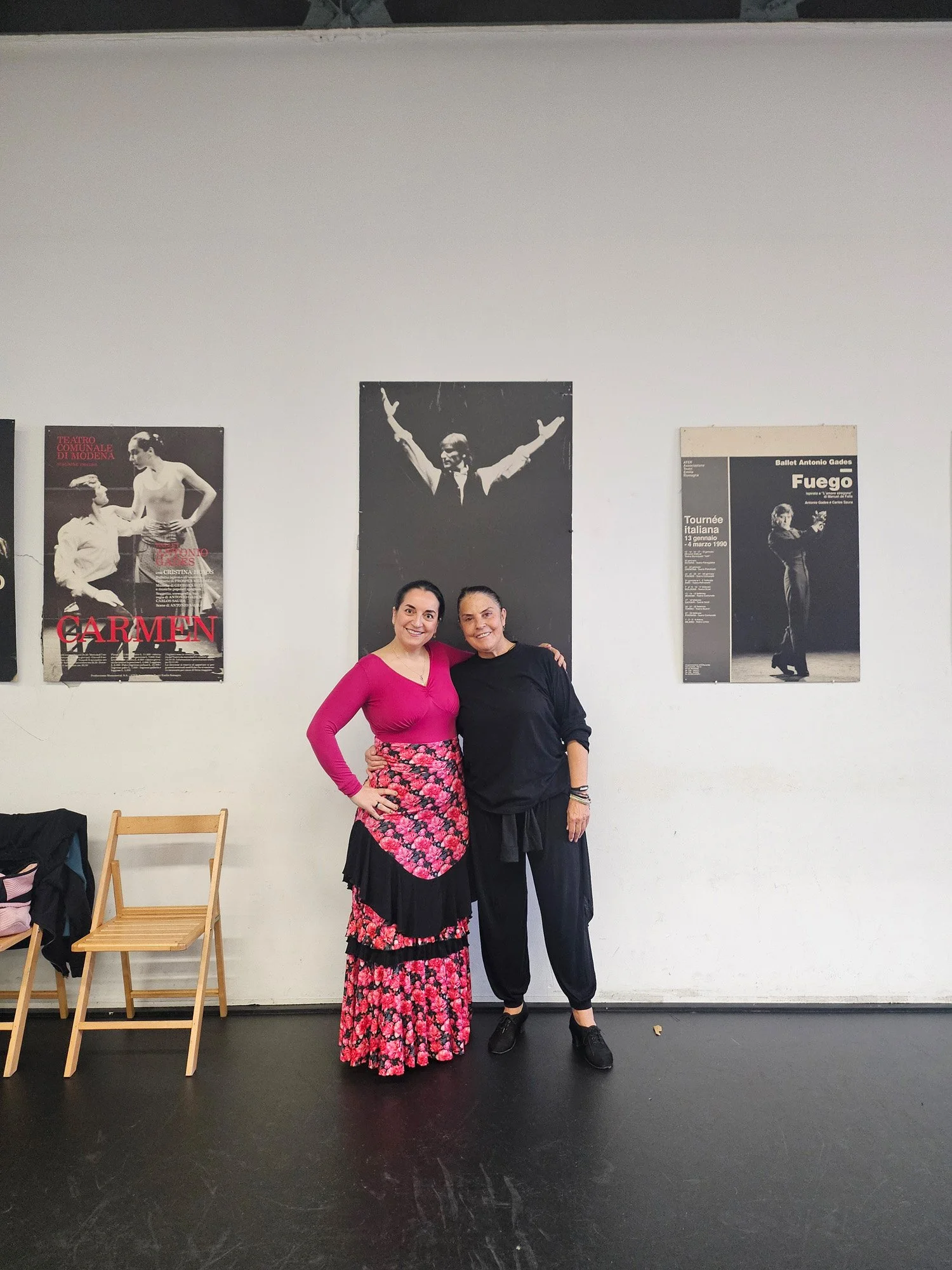 Maika with Stella Arauzo