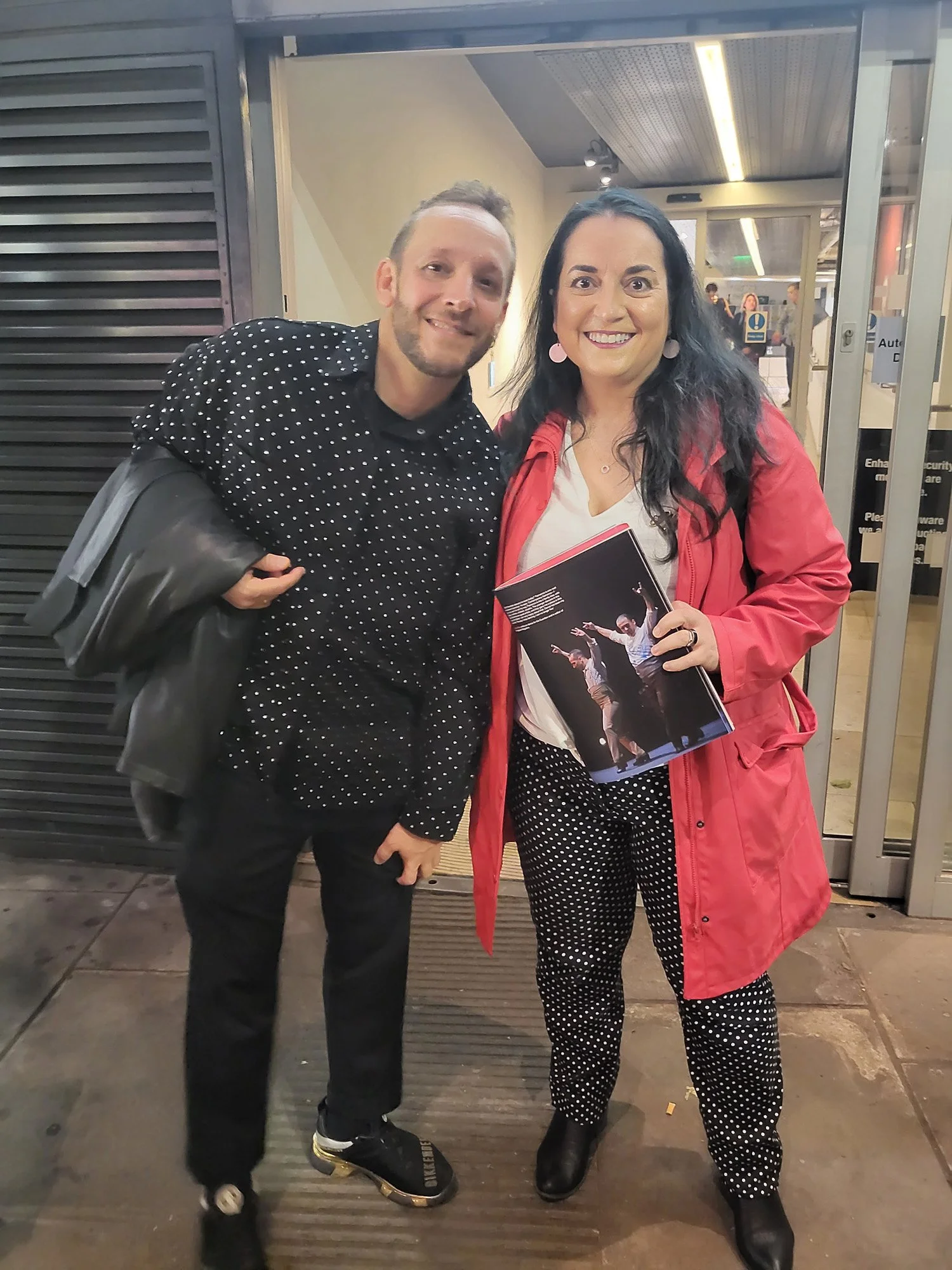 Maika with Manuel Linan