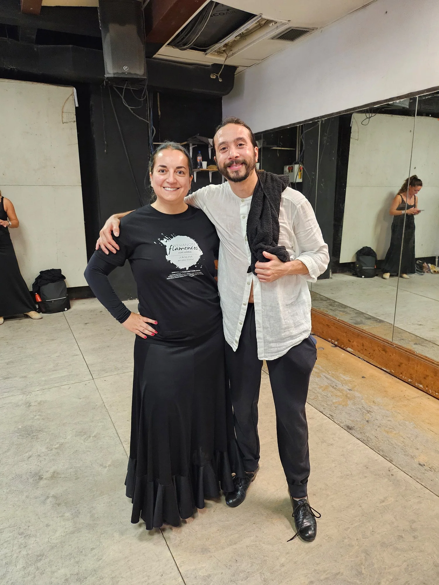 Maika with Jose Maya