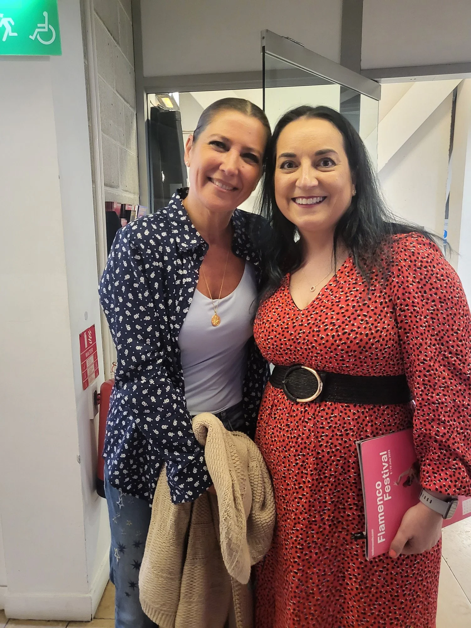 Maika with Sara Baras