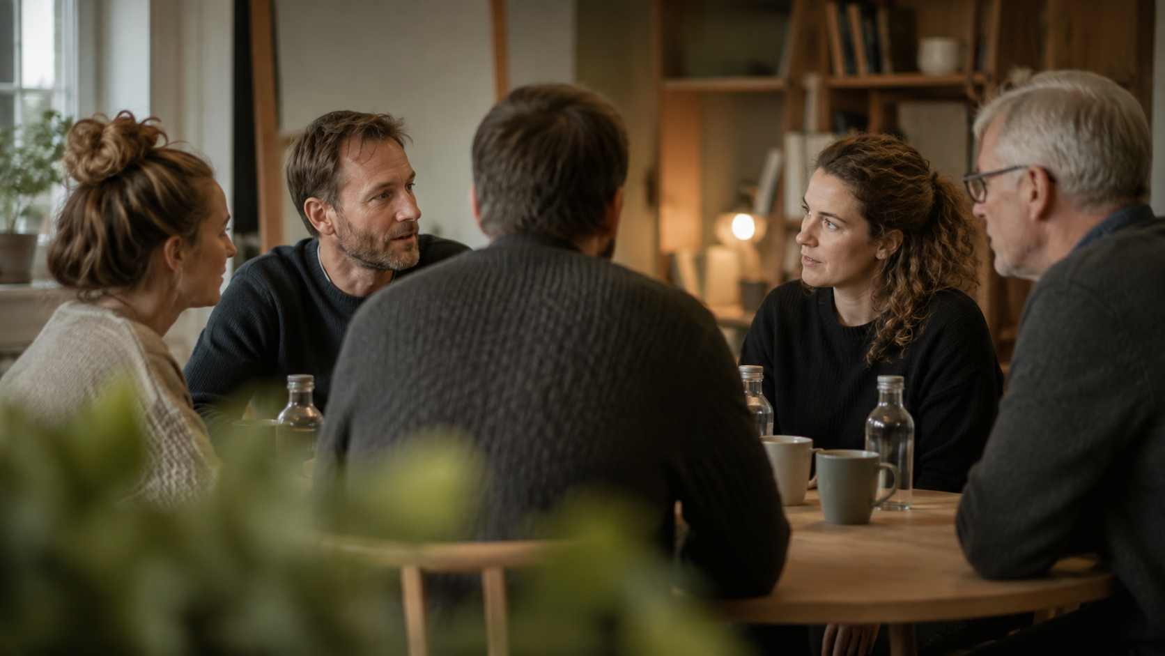 ai genereret billede af en selvhjælpsgruppe
