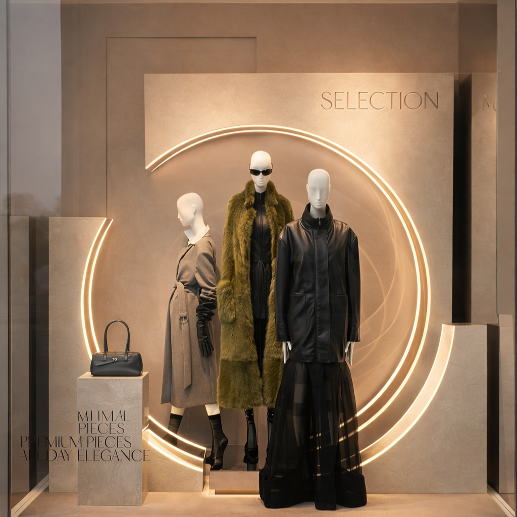 Mango / 2024 / Selection Woman / Windows & Instore Design