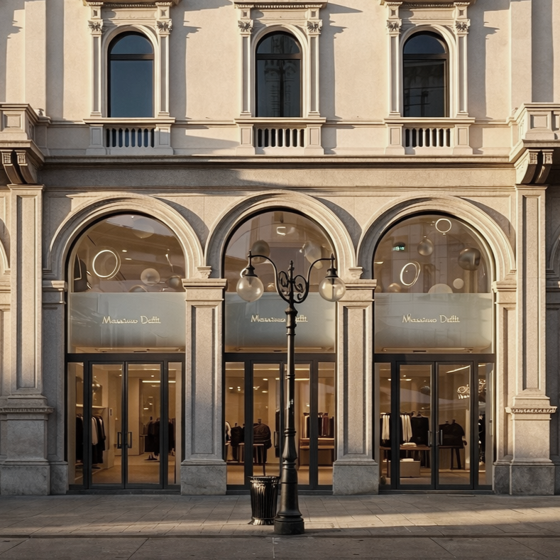 Massimo Dutti / 2023 / Windows Design