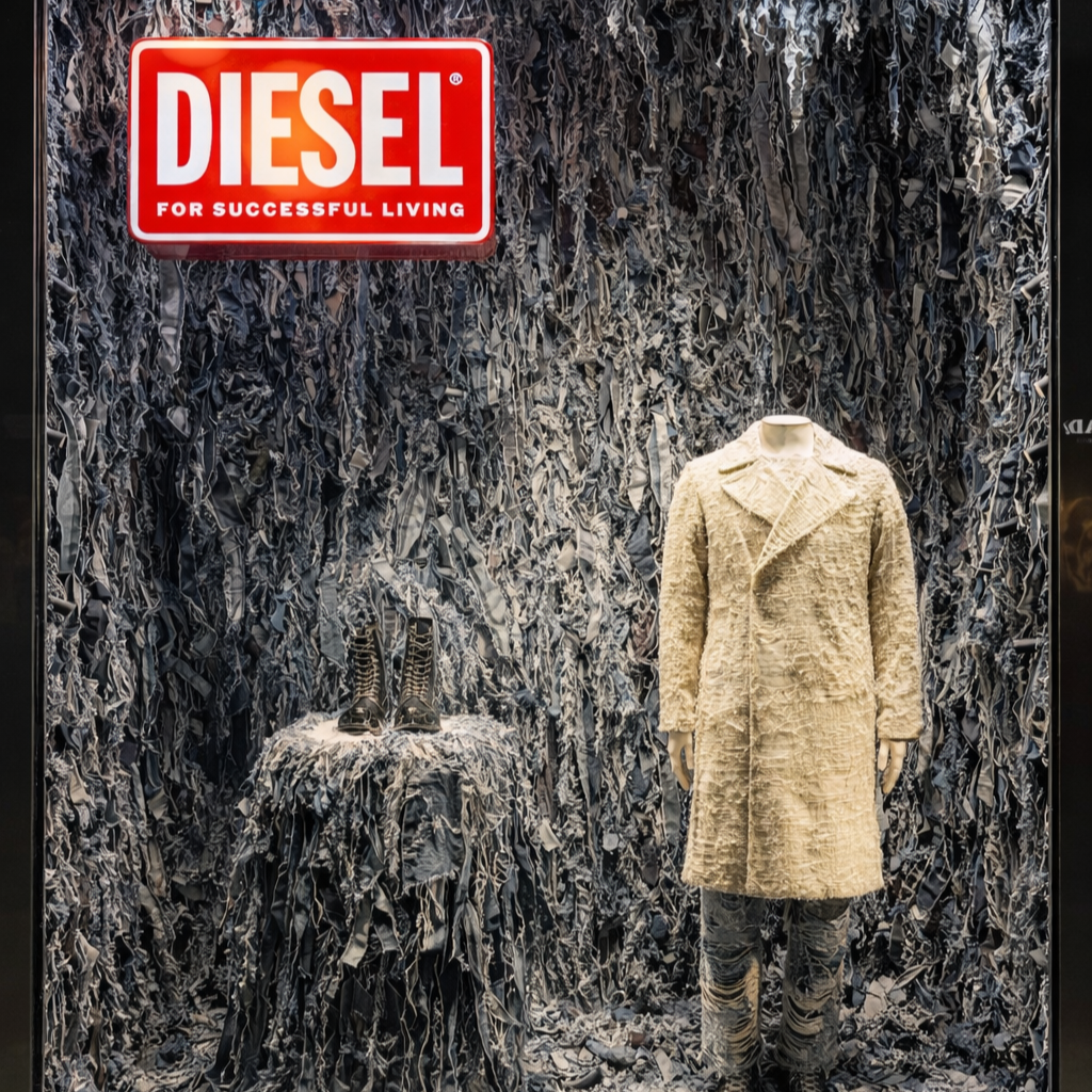 Diesel / 2025 / Fashion Show / Windows Design