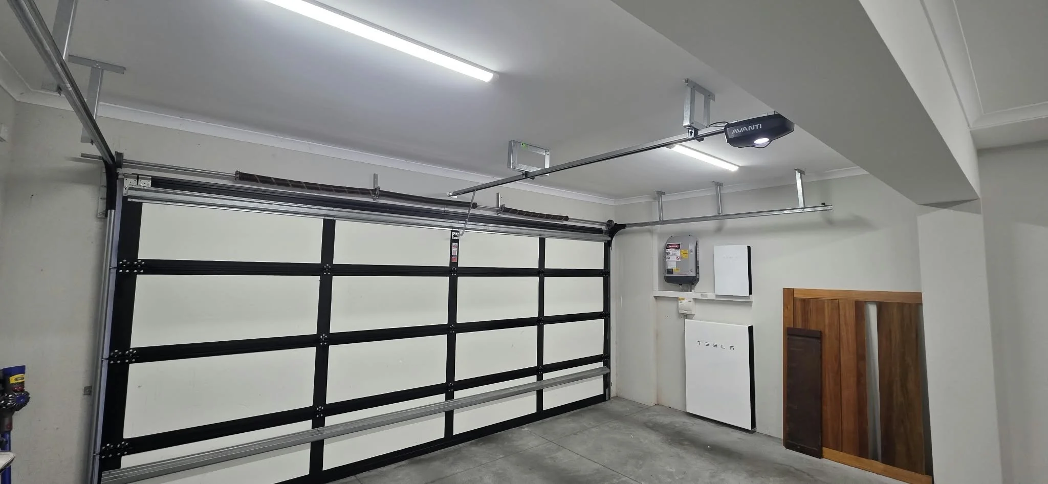 repaired garage door motor