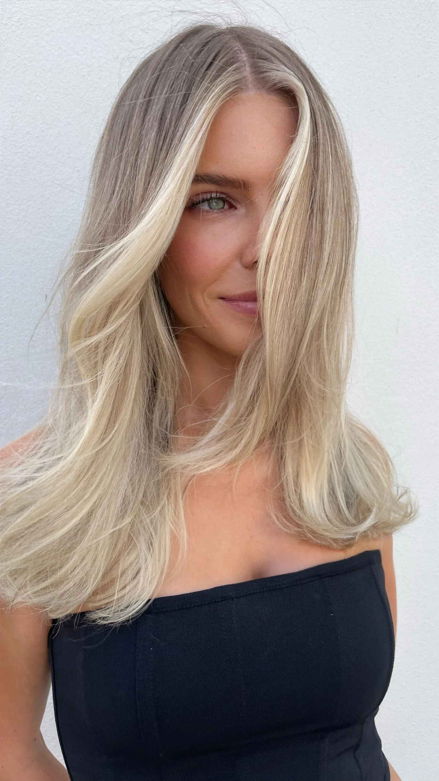 Spft blonde balayage bibra lake creamy tones healthy glossy finish Fremantle balayage specialist
