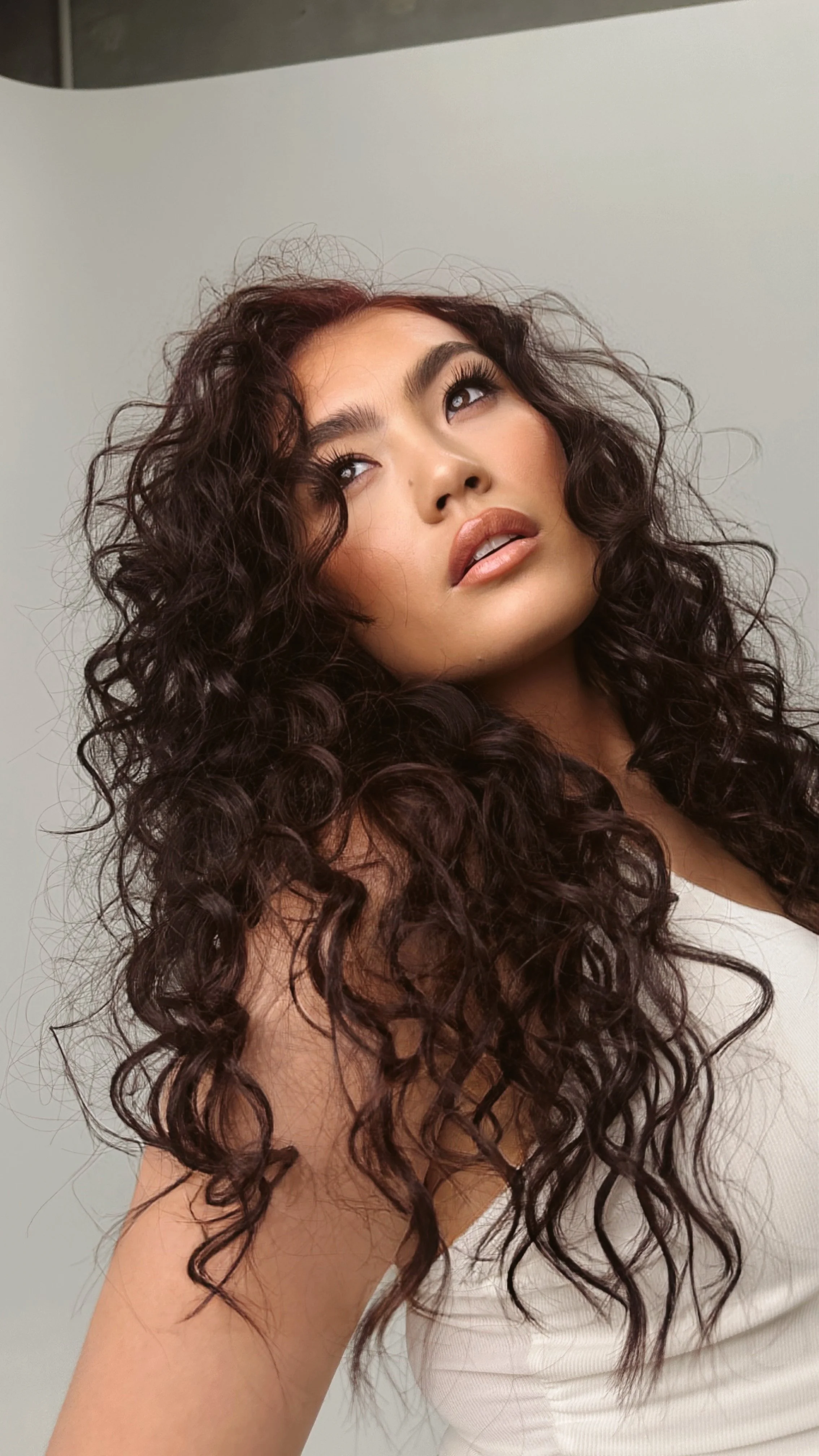 Curly hair styling Bibra lake natural movement