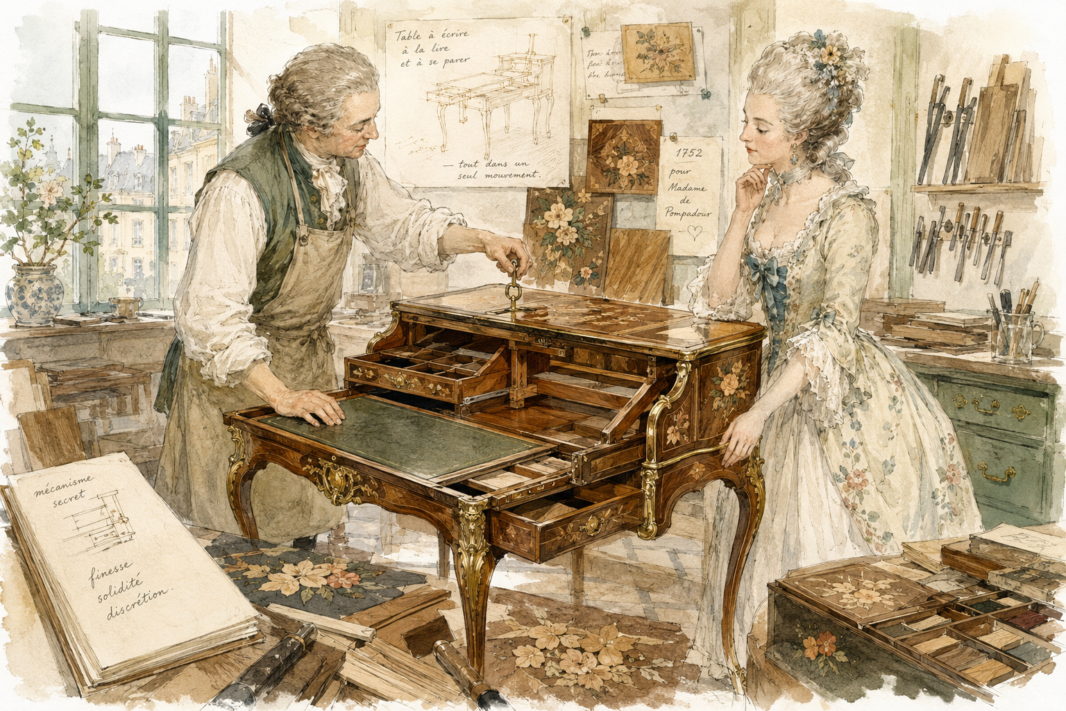 Le meuble aux secrets