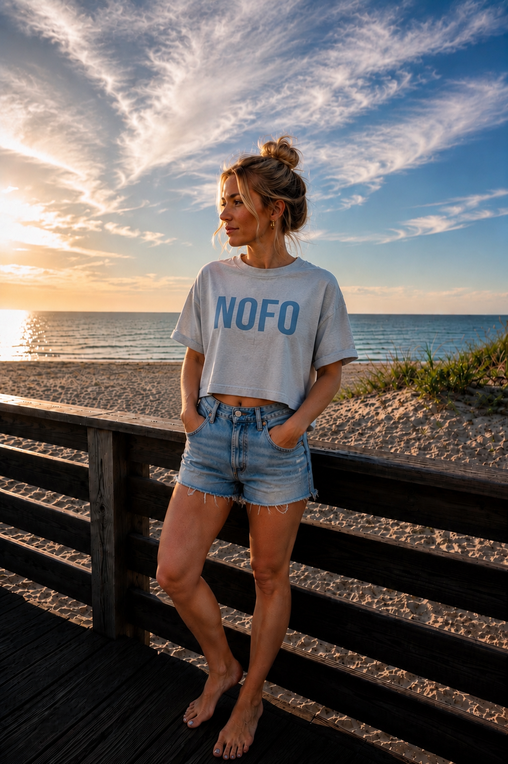 NOFO Crop Tee