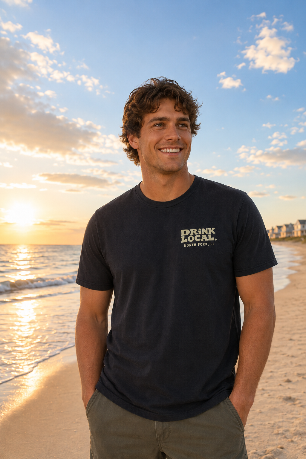 Drink Local North Fork Tee