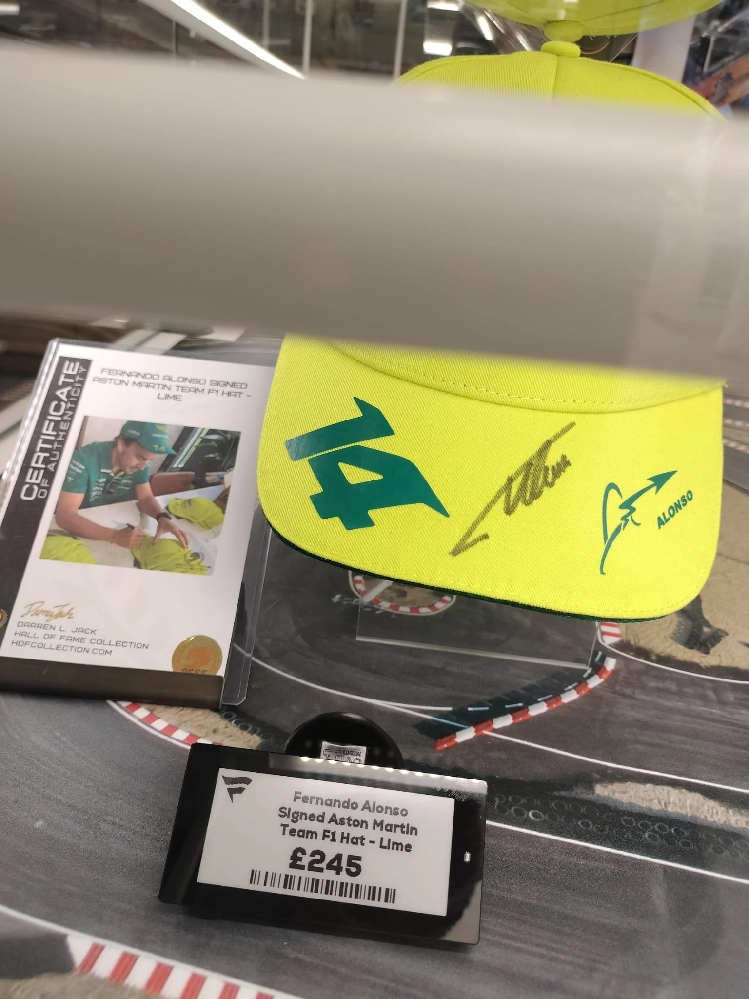 Should You Buy a Signed Fernando Alonso Aston Martin F1 Hat? The Ashalon’s Case for Collecting What You Love