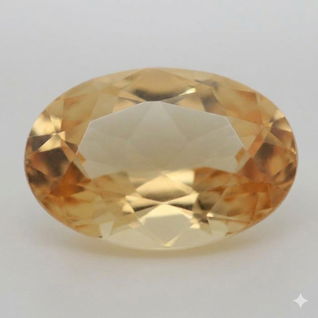 Yellow Topaz - Oval Faceted Cut - 4 x 3mm