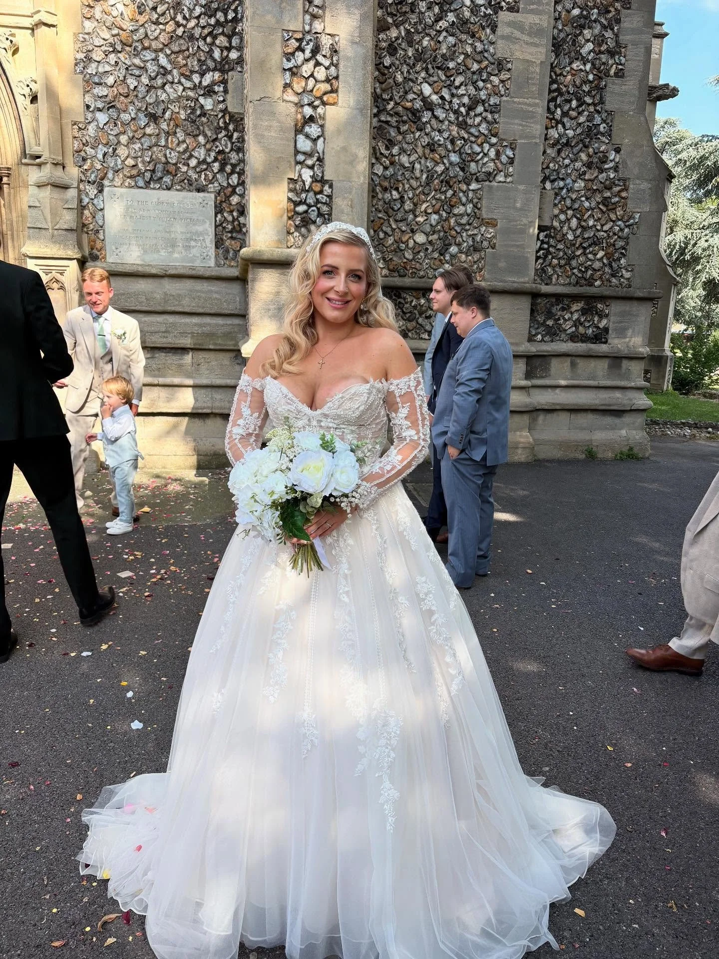 Our beautiful bride on Saturday 🥹 just stunning stunning stunning 🫶🏼