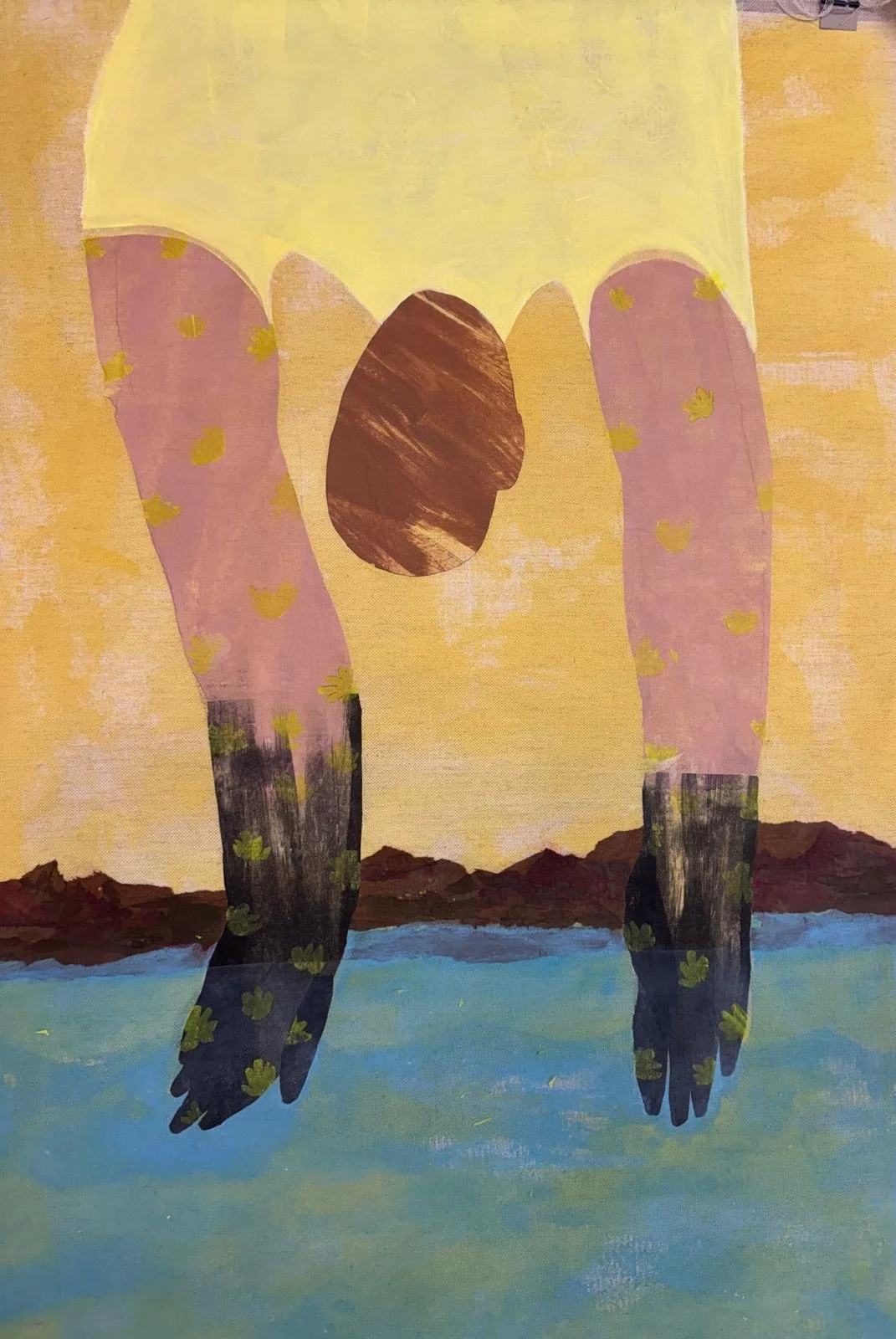 Material Alchemy: mixed media painting