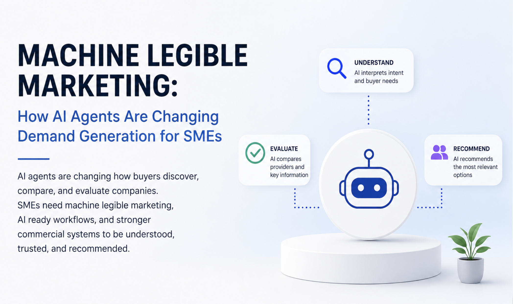 Machine Legible Marketing: How AI Agents Are Changing Demand Generation for SMEs