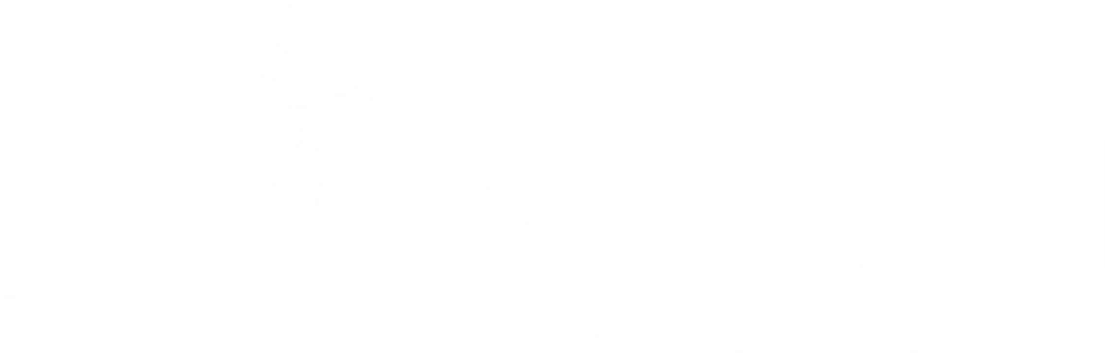 Worth Rises logo, with a dove flying out of a cage