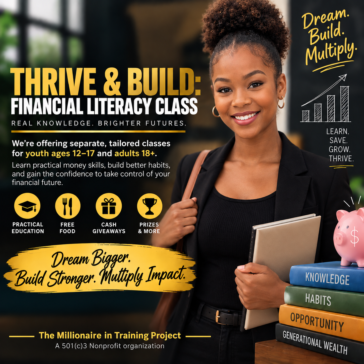 Thrive &amp; Build: Financial Literacy Class