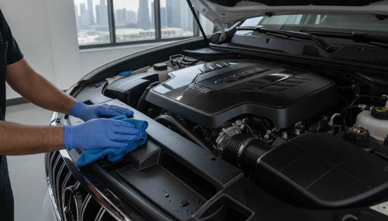 Professional Engine Bay Cleaning Dubai: The 2026 Maintenance Guide