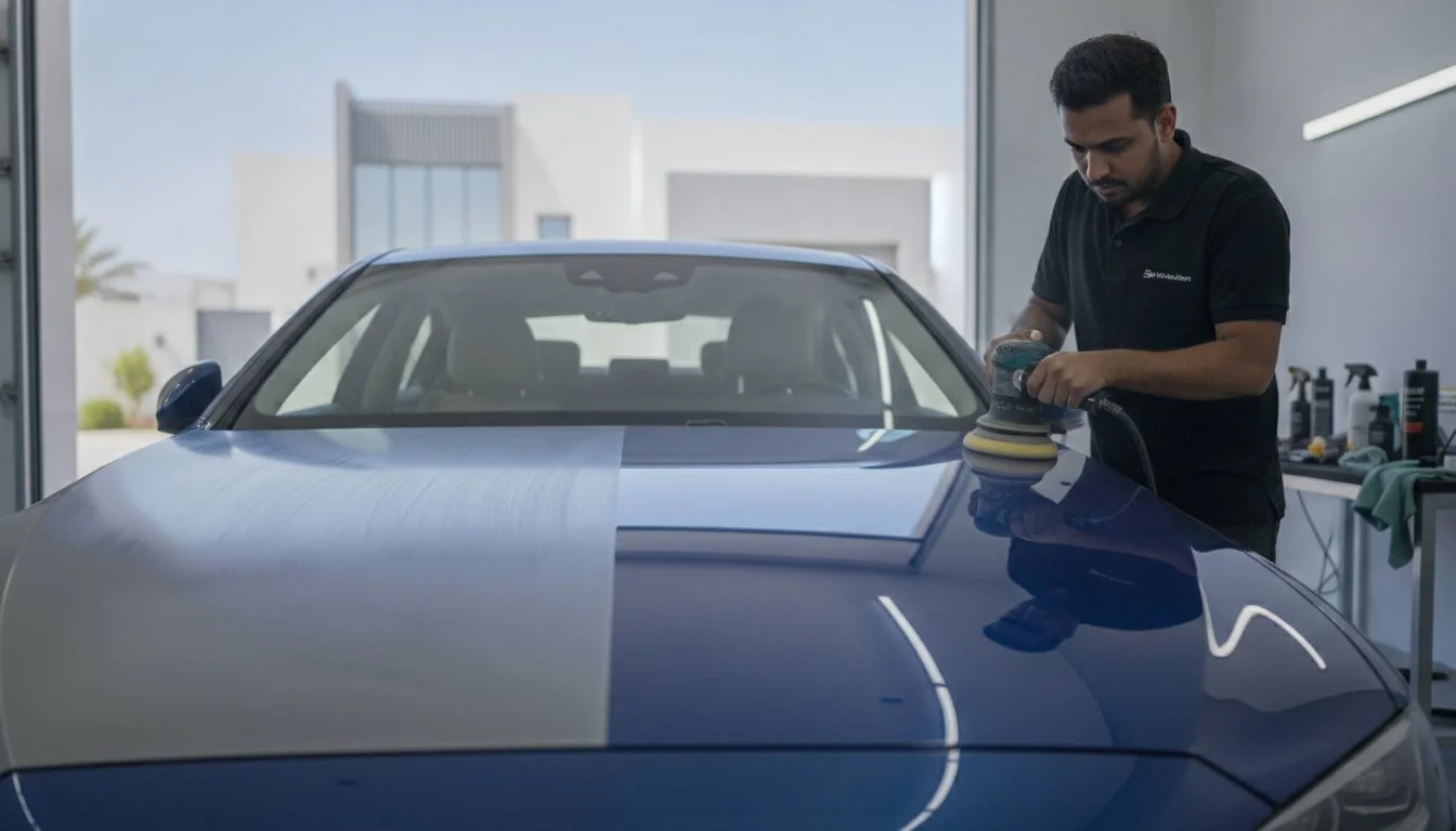 Professional Machine Polishing for Cars in Ajman: Restore Your Showroom Shine