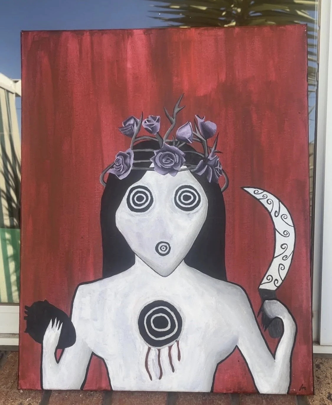 Crowned in Goodbye - Original Artwork
