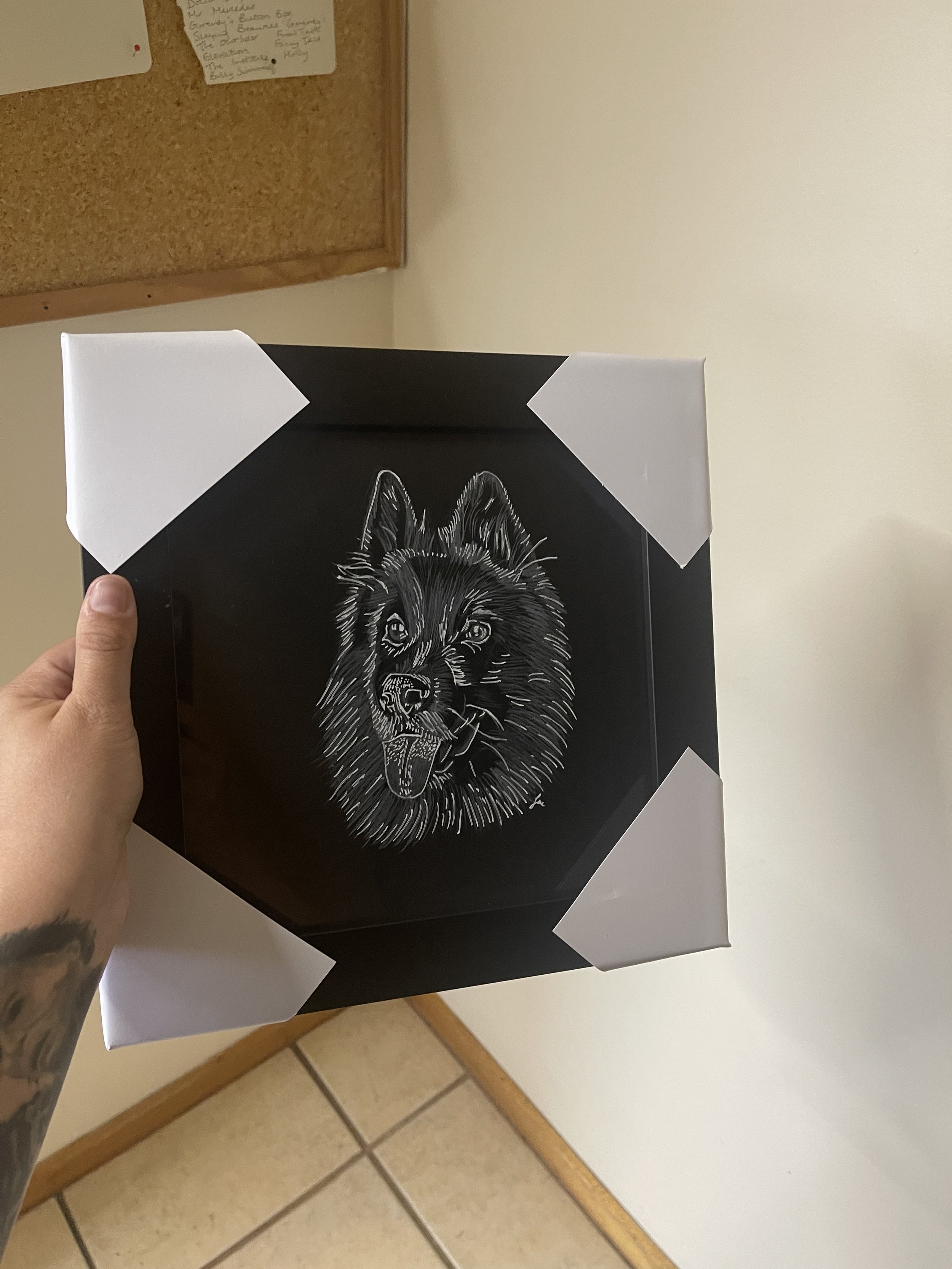Dog Series - German Shepherd - Original Artwork