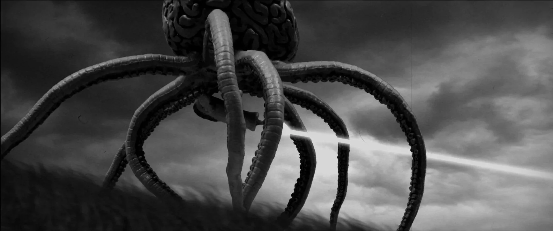 L'attaque du monstre géant suceur de cerveaux de l'espace