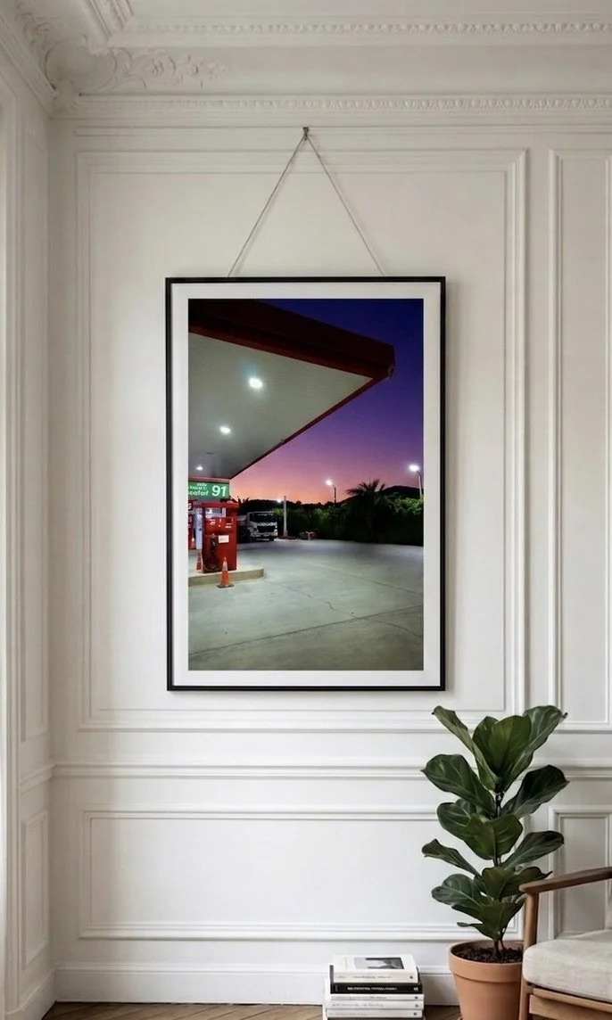 Rawai Stop — Thailand Highway Twilight Fine Art Print | Limited Edition 30