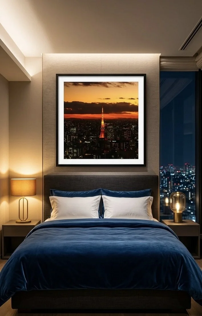 Tokyo Tower On Fire — Japanese Sunset Fine Art Print | Limited Edition 30