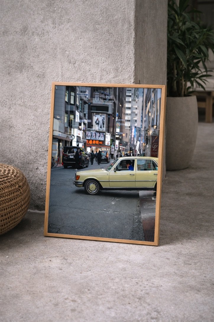 vintage car shinjuku