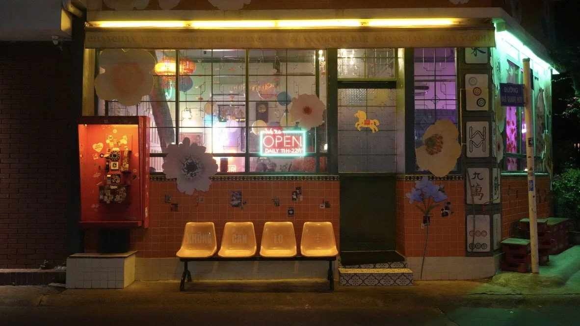 Neon Saigon Night — Ho Chi Minh City Bar Fine Art Print | Limited Edition 30
