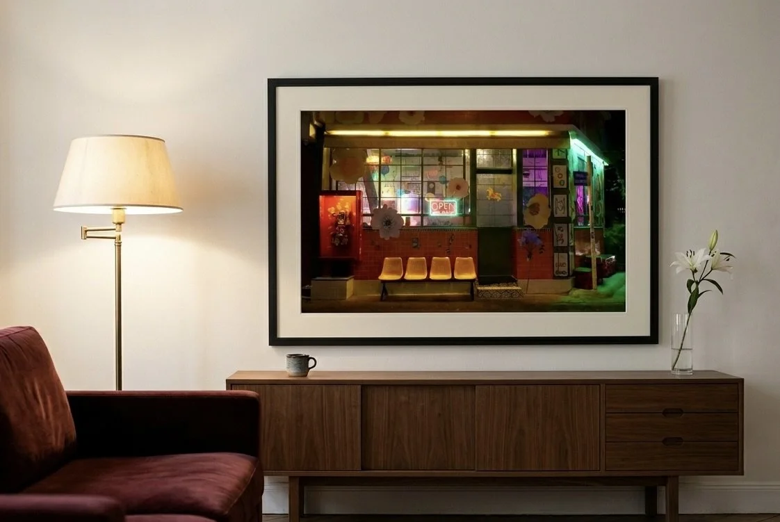 Neon Saigon Night — Ho Chi Minh City Bar Fine Art Print | Limited Edition 30