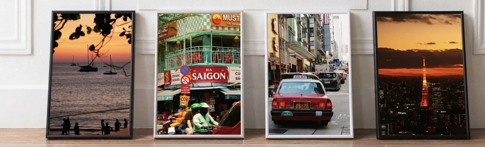 Hong Kong Red Taxi Icon — Iconic HK Street Photography Print | Limited Edition 30