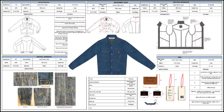 Image - Techpack Unisex Denim Jacket.3.png