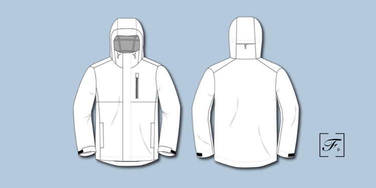 Tech Pack - Men's Rain Jacket