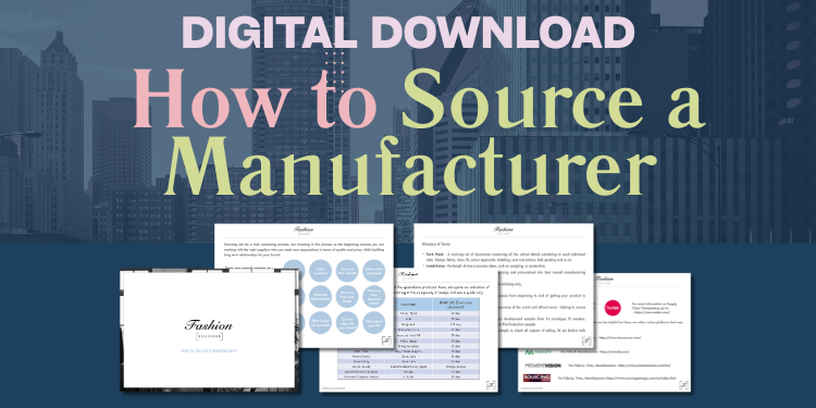 How to Source a Manufacturer