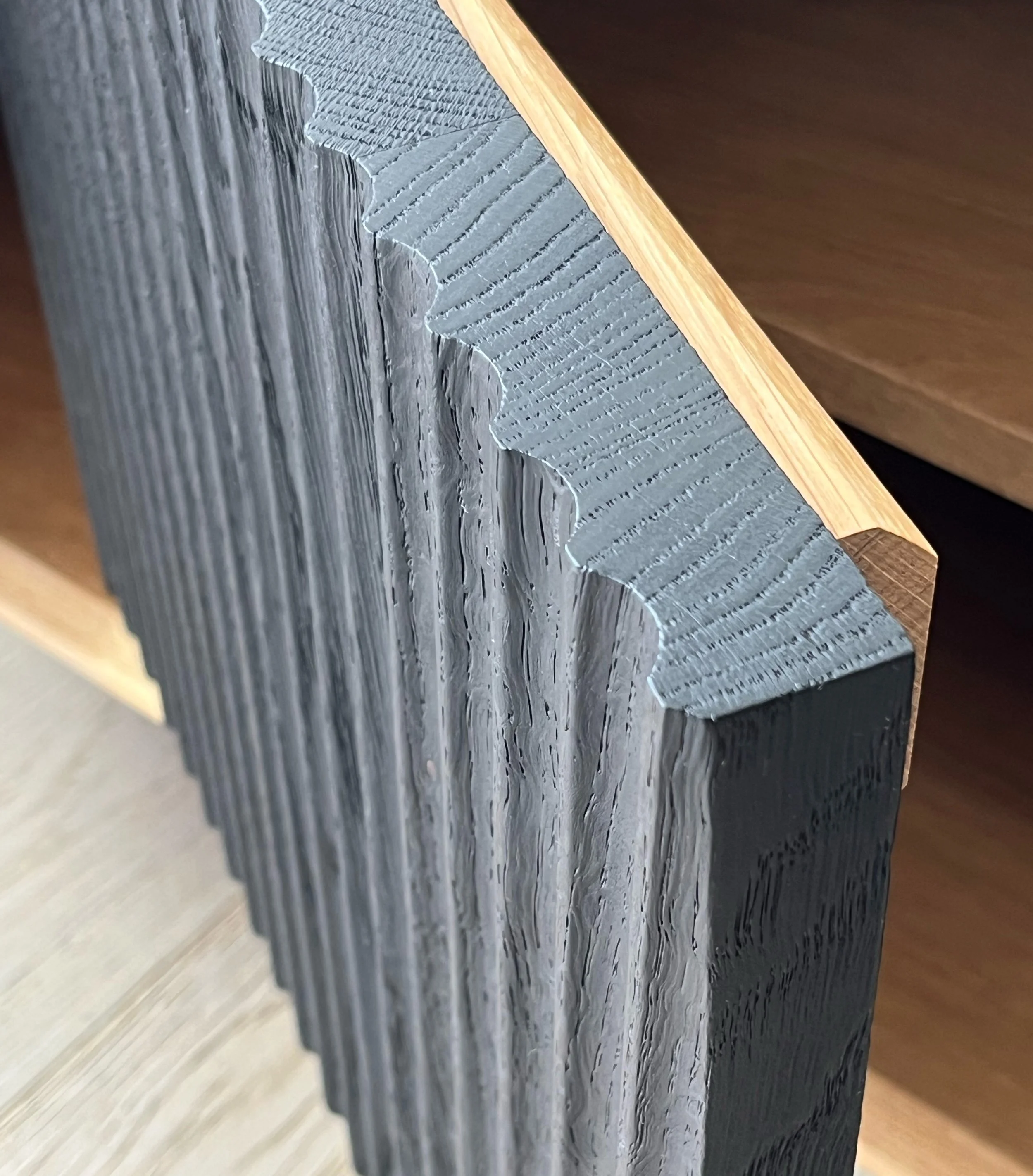 ...to leave this really tactile finish.