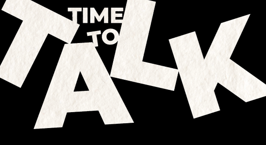Bold, white text on a black background reading 'Time to Tackle' in a dynamic, stylized font.