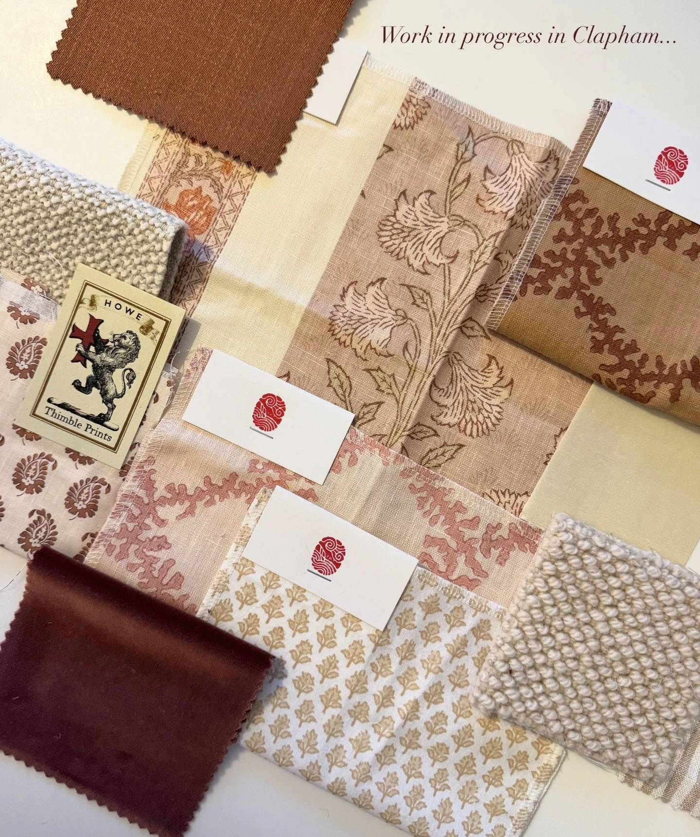 A little update from our new project in Clapham where things are finally starting to take shape! We've got some stunning fabric schemes picked and the joinery is now being installed, it's all looking stunning so far and I can wait to share more with 